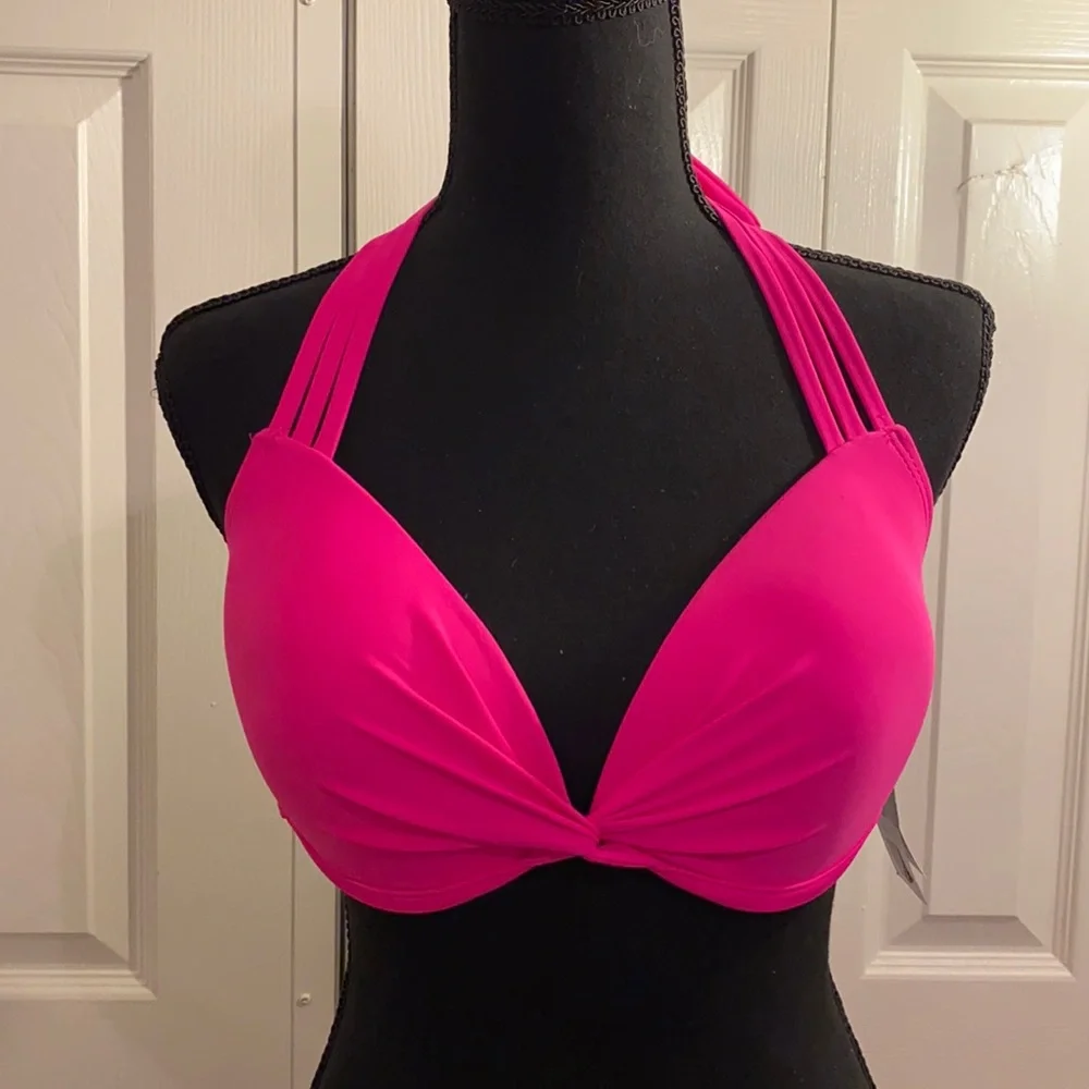 California waves | swimwear top | D/DD | pink - Picture 1 of 5